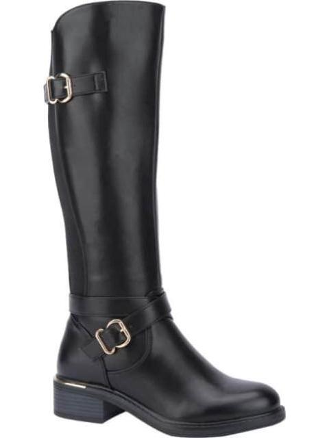 BOTA ALTA HEBILLA METALICA NEGRO TIERRA BENDITA - Imagen 2