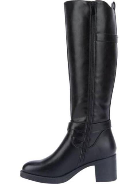BOTA ALTA HEBILLA METALICA NEGRO TIERRA BENDITA - Imagen 6