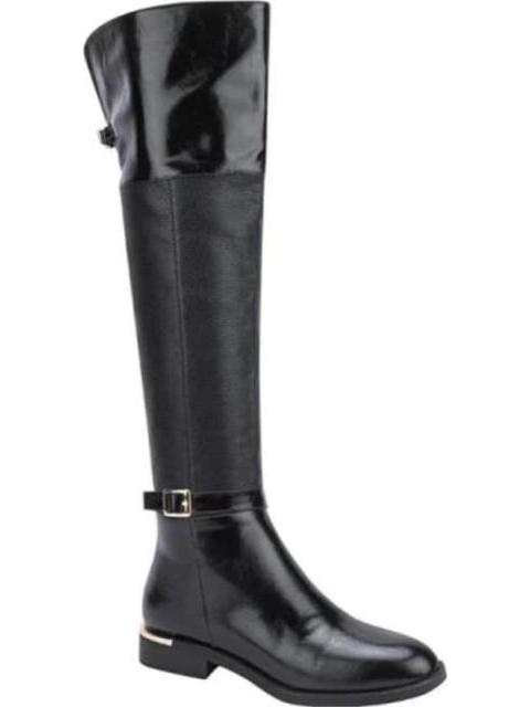 BOTA ALTA HEBILLA METALICA NEGRO TIERRA BENDITA DELUXE - Imagen 3