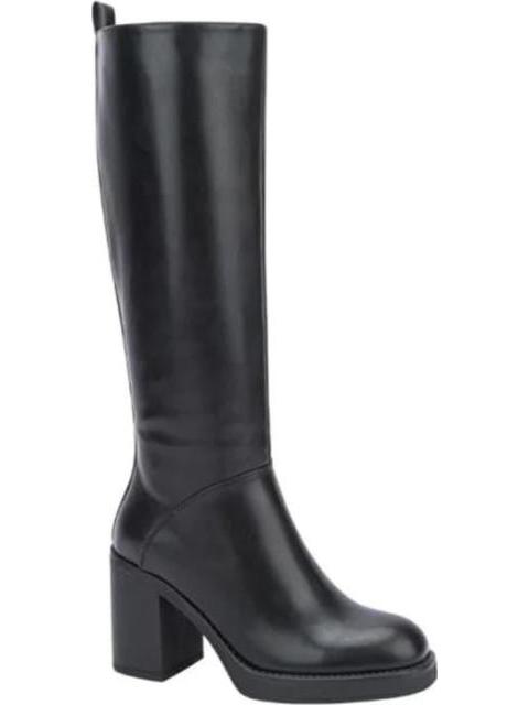 BOTA ALTA TACON CUADRADO NEGRO TIERRA BENDITA - Imagen 2