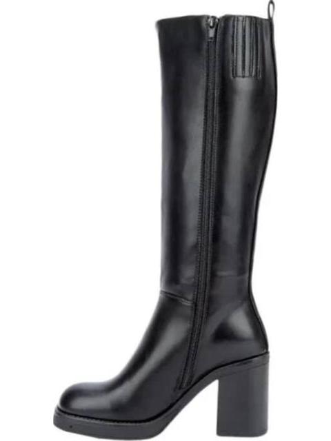 BOTA ALTA TACON CUADRADO NEGRO TIERRA BENDITA - Imagen 5