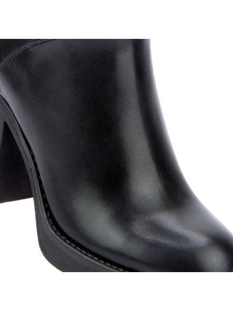 BOTA ALTA TACON CUADRADO NEGRO TIERRA BENDITA - Imagen 6