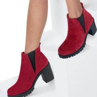 BOTA ANTE SUELA TRACK ROJO VI LINE
