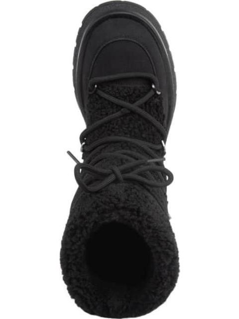 BOTA BORREGA CON CORDONES NEGRO BELINDA PEREGRIN - Imagen 4