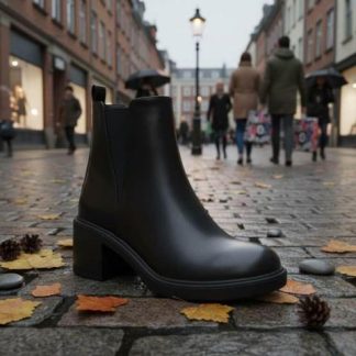 BOTA CASUAL CHELSEA NEGRO TIERRA BENDITA