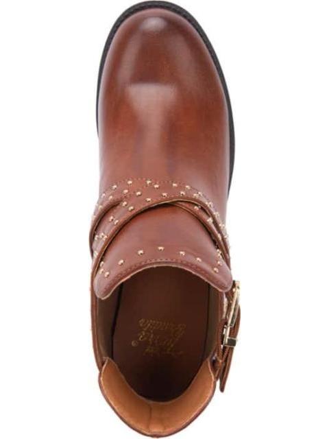 BOTA CASUAL CON ESTOPEROLES COGNAC TIERRA BENDITA - Imagen 3