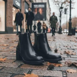 BOTA CASUAL ELASTICO NEGRO TIERRA BENDITA