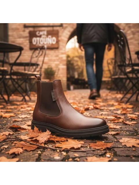 BOTA CASUAL PARA EXTERIOR COGNAC GOODYEAR