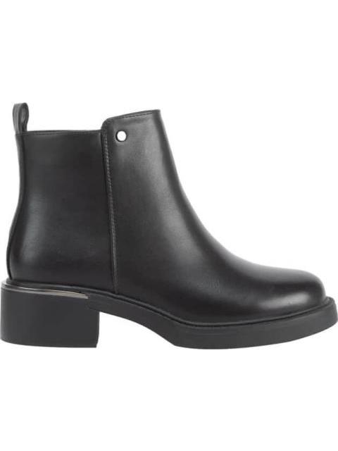 BOTA CASUAL PLACA EN TALON NEGRO TIERRA BENDITA