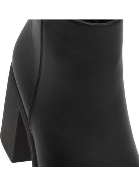 BOTA CASUAL TACON ALTO NEGRO SAO PAULO - Imagen 7