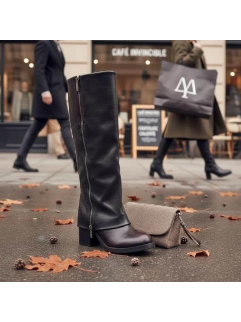 BOTA CASUAL TUBO DOBLADO CAFE GOODYEAR