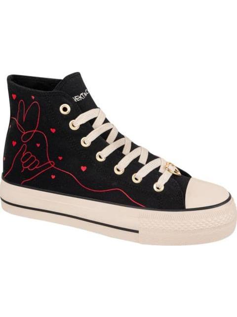 BOTA CASUAL VULCANIZADA NXT SAN VALENTIN NEGRO NEXT CO - Imagen 2