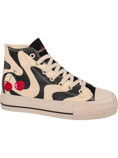 BOTA CASUAL VULCANIZADA NXT SAN VALENTIN NEGRO NEXT CO - Imagen 2
