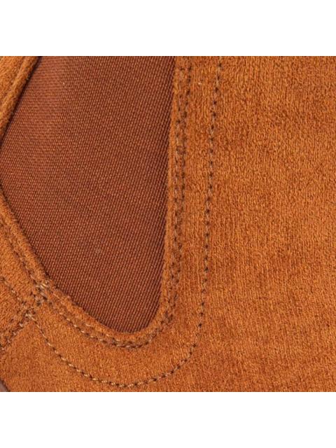 BOTA CHELSEA CON PLATAFORMA CAMEL GOODYEAR - Imagen 7