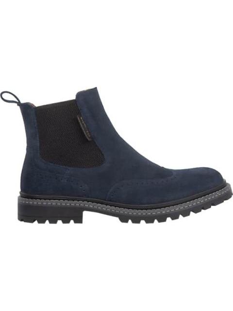 BOTA CHELSEA GAMUZA AZUL GOODYEAR