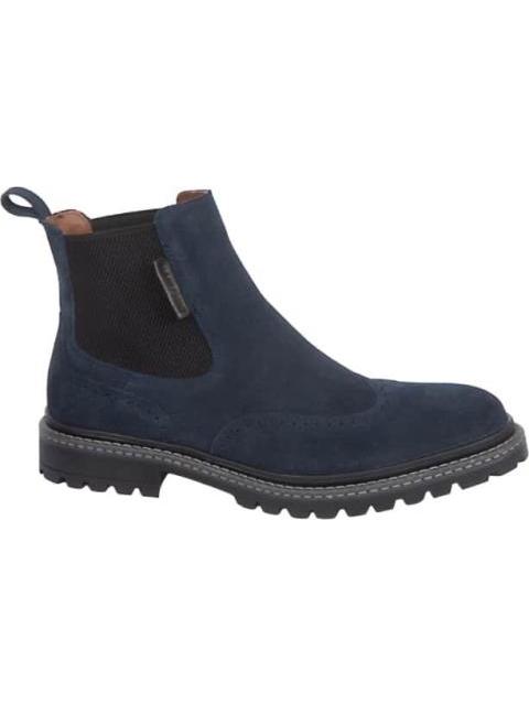 BOTA CHELSEA GAMUZA AZUL GOODYEAR - Imagen 2