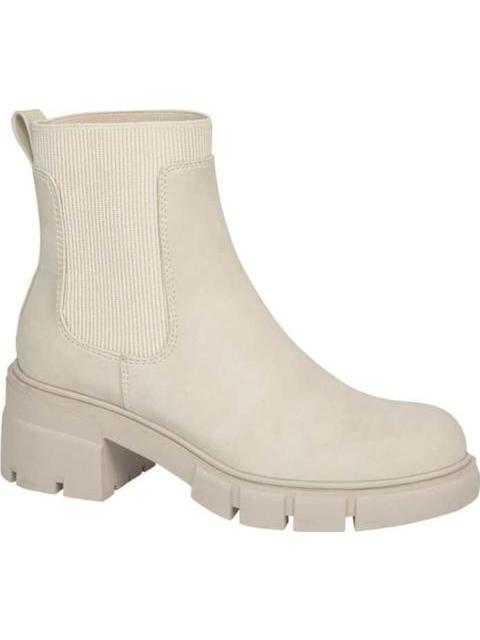 BOTA CHELSEA SUELA TRACK BEIGE/HUESO GOODYEAR - Imagen 2