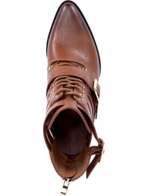 BOTA CON ABERTURA COGNAC TIERRA BENDITA - Imagen 3