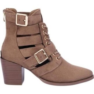 BOTA CON ABERTURA TAUPE TIERRA BENDITA