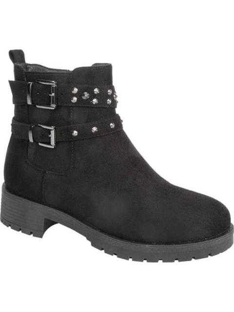 BOTA CON ESTOPEROLES NEGRO TIERRA BENDITA - Imagen 2