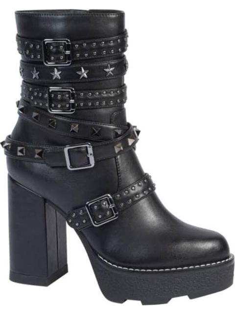 BOTA CON ESTOPEROLES NEGRO BELINDA PEREGRIN - Imagen 2