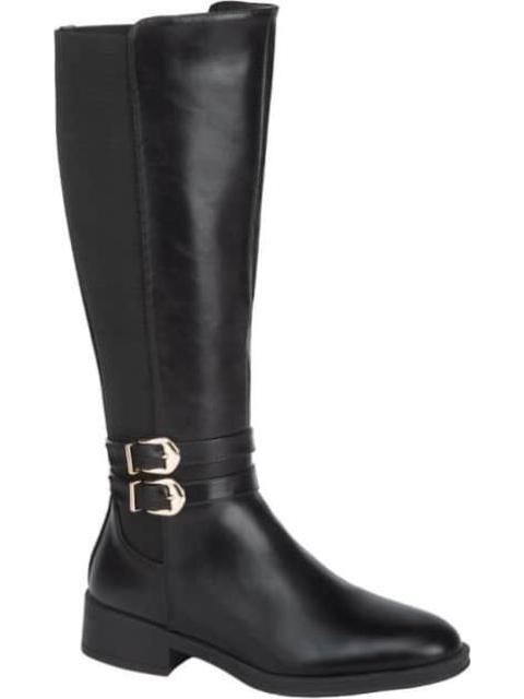 BOTA CON HEBILLA METALICA NEGRO TIERRA BENDITA - Imagen 2