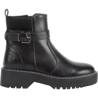 BOTA CON HEBILLA SUELA TRACK NEGRO GOODYEAR