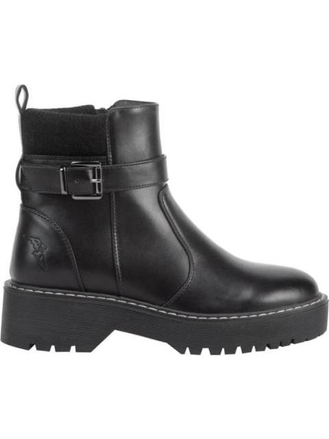 BOTA CON HEBILLA SUELA TRACK NEGRO GOODYEAR