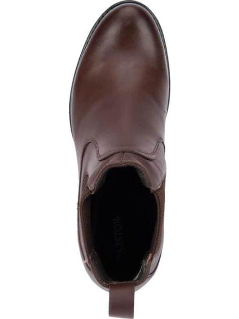 BOTA DE PIEL CAFE CALZADO PAZSTOR - Imagen 3