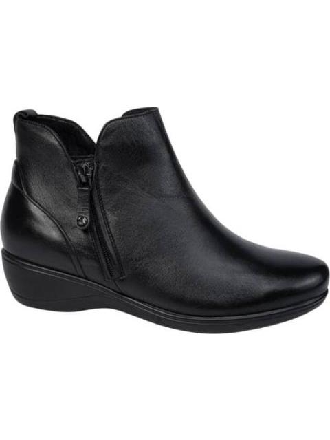 BOTIN DE PIEL NEGRO CALZADO PAZSTOR - Imagen 2