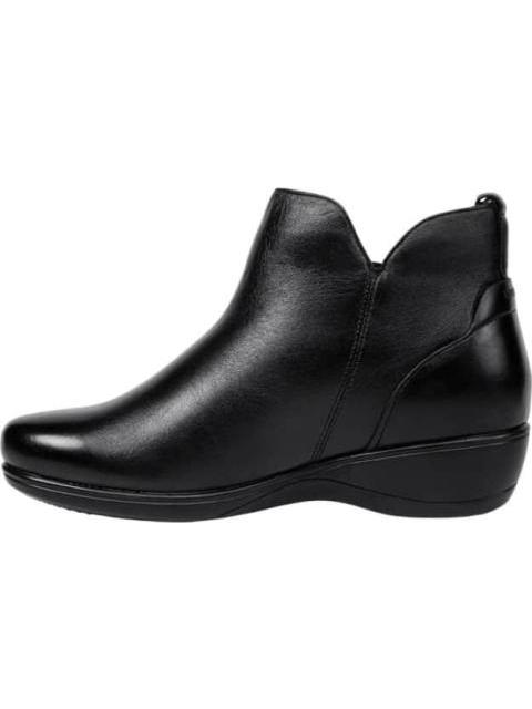 BOTIN DE PIEL NEGRO CALZADO PAZSTOR - Imagen 5