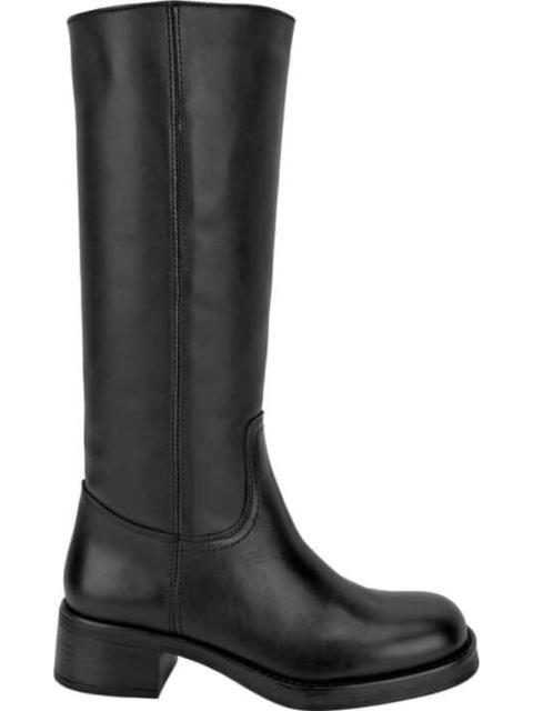 BOTA DE PIEL VACUNO NEGRO TIERRA BENDITA DELUXE