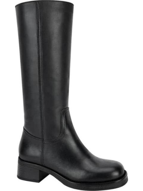 BOTA DE PIEL VACUNO NEGRO TIERRA BENDITA DELUXE - Imagen 2