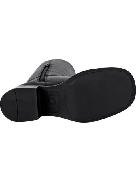 BOTA DE PIEL VACUNO NEGRO TIERRA BENDITA DELUXE - Imagen 4