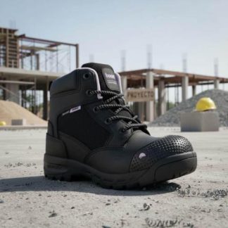 BOTA DE TRABAJO CASCO POLIAMIDA NEGRO BOOST