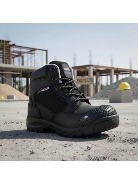BOTA DE TRABAJO CASCO POLIAMIDA NEGRO BOOST