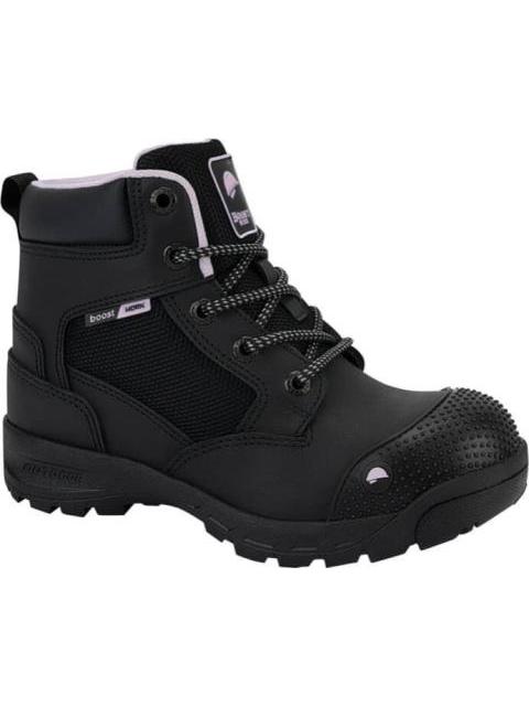 BOTA DE TRABAJO CASCO POLIAMIDA NEGRO BOOST - Imagen 3