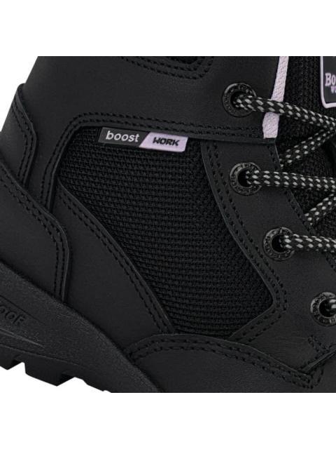 BOTA DE TRABAJO CASCO POLIAMIDA NEGRO BOOST - Imagen 7