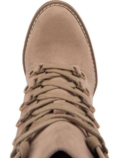 BOTA GAMUZA PLATAFORMA TRACK TAUPE BELINDA PEREGRIN - Imagen 4