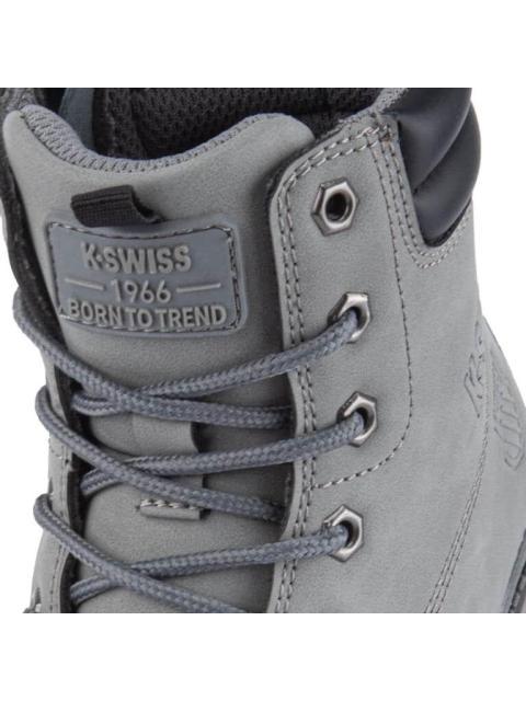 BOTA MINI LINCOLN GRIS K-SWISS - Imagen 6