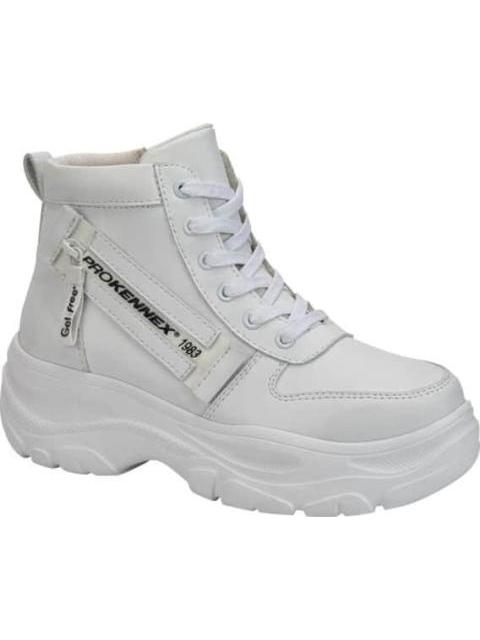 BOTA HIKER CON PLATAFORMA BLANCO PROKENNEX - Imagen 2