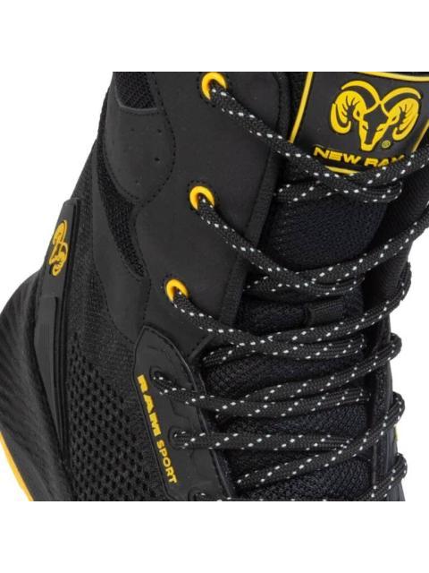 BOTA INDUSTRIAL CASCO DE SEGURIDAD NEGRO RAM PRO - Imagen 7