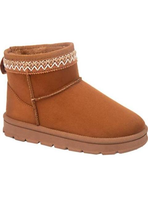 BOTA INVERNAL FORRO PELUCHE CAMEL VIVIS SHOES KIDS - Imagen 2