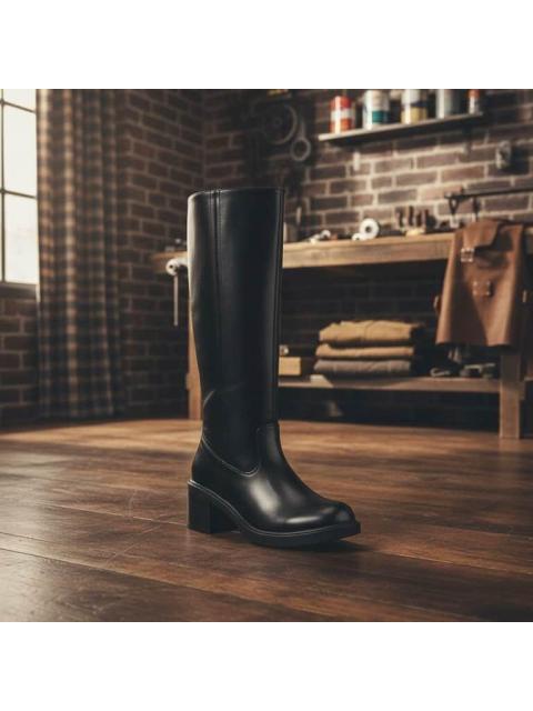 BOTA LARGA CON TACON NEGRO TIERRA BENDITA