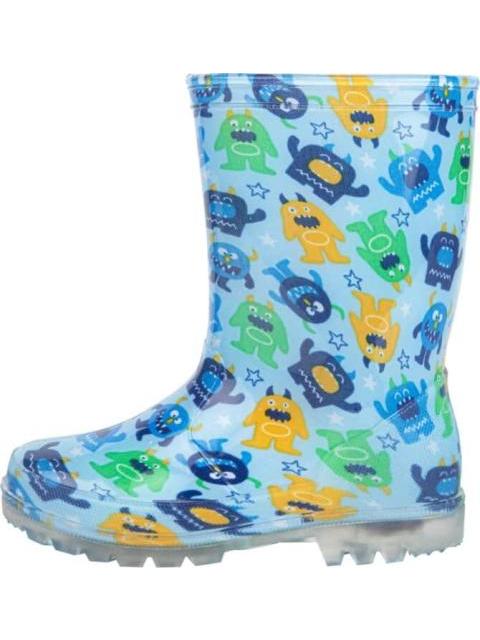 BOTA DE LLUVIA MONSTRUO AZUL SCHATZ KIDS - Imagen 5