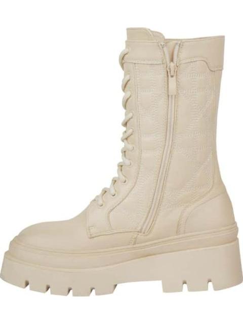 BOTA MILITAR CAPITONADA BEIGE/HUESO GOODYEAR - Imagen 5