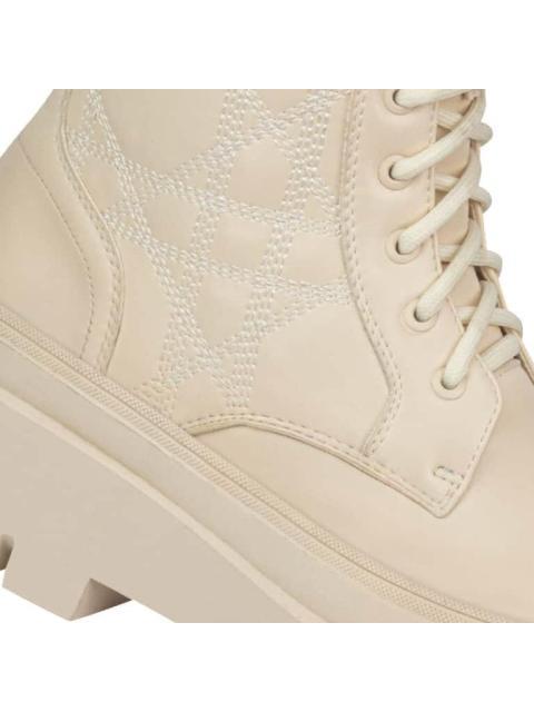 BOTA MILITAR CAPITONADA BEIGE/HUESO GOODYEAR - Imagen 6
