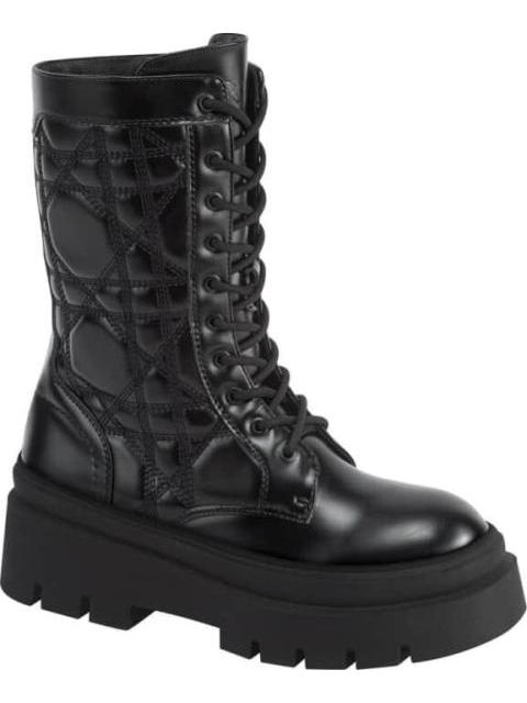 BOTA MILITAR CAPITONADA NEGRO GOODYEAR - Imagen 3