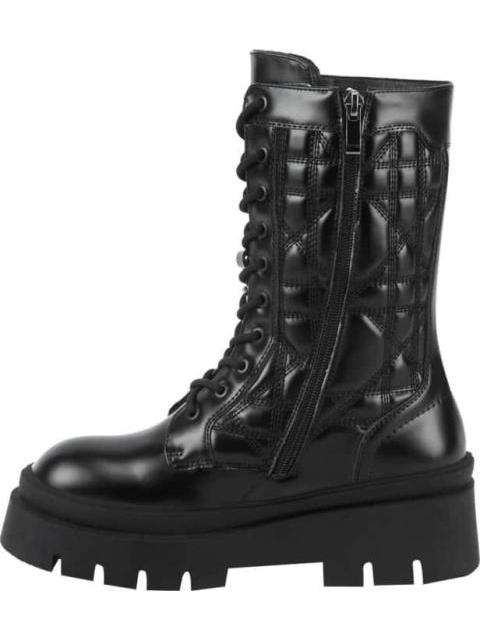BOTA MILITAR CAPITONADA NEGRO GOODYEAR - Imagen 6