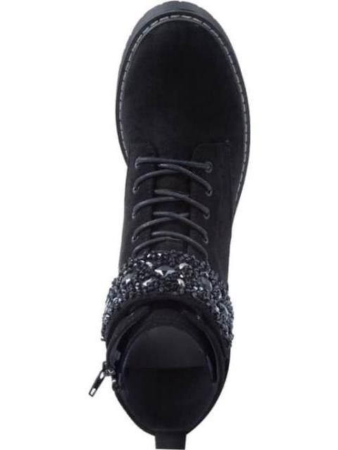 BOTA MILITAR CON PEDRERIA NEGRO GOODYEAR - Imagen 3
